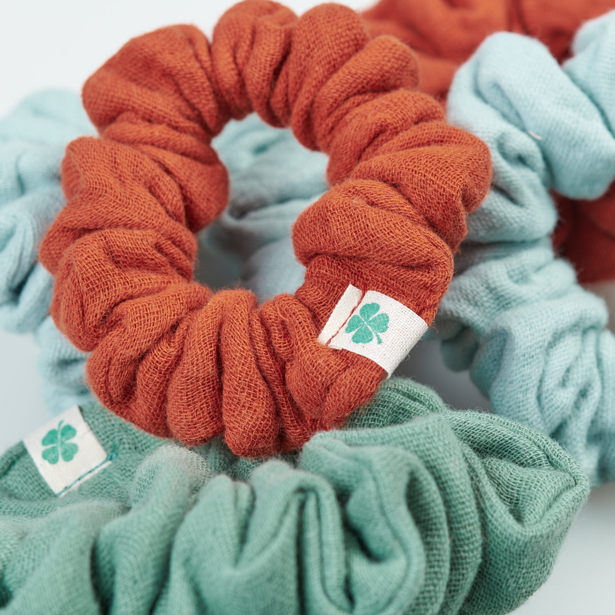 Musselin-Scrunchie