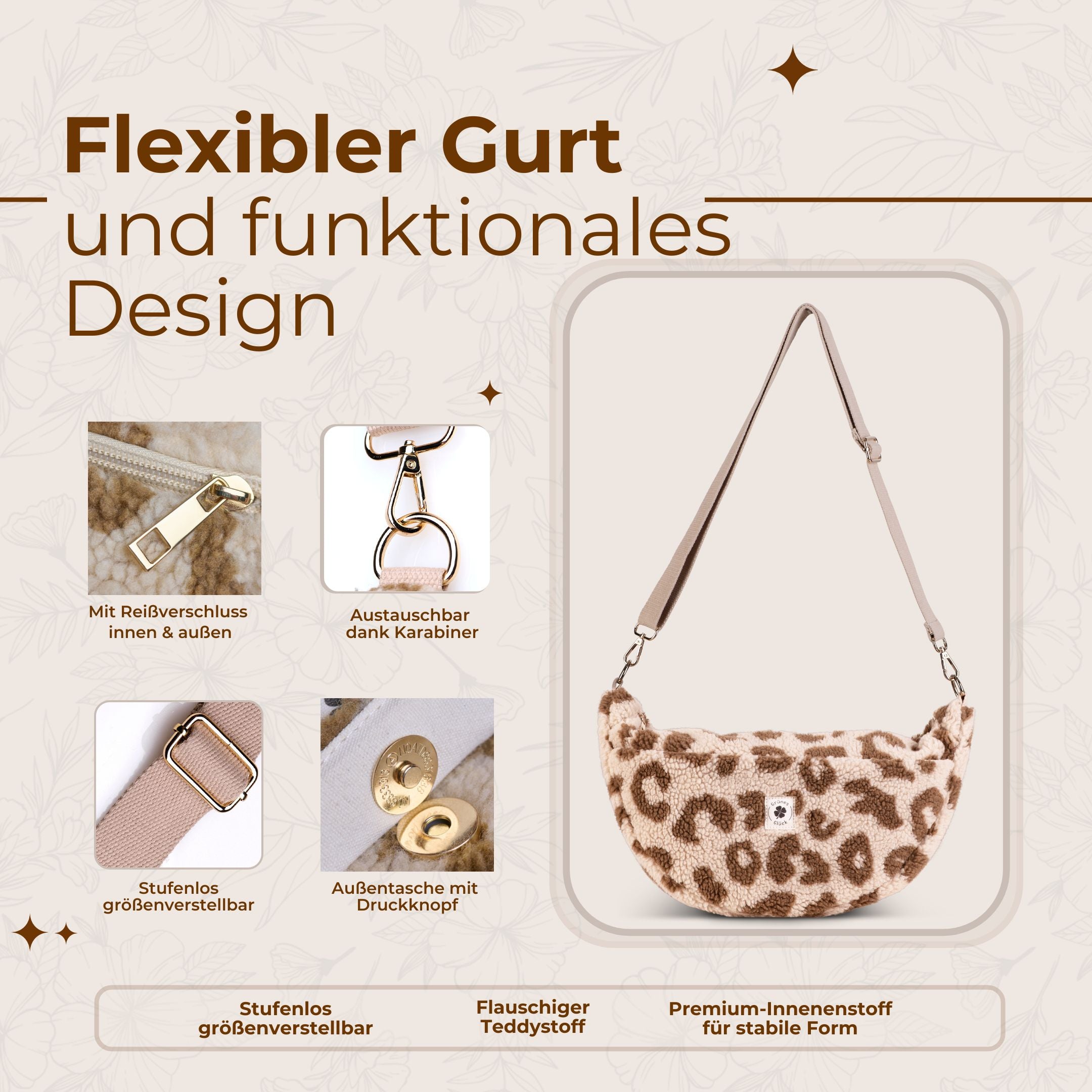 Moon Bag Teddy leo braun