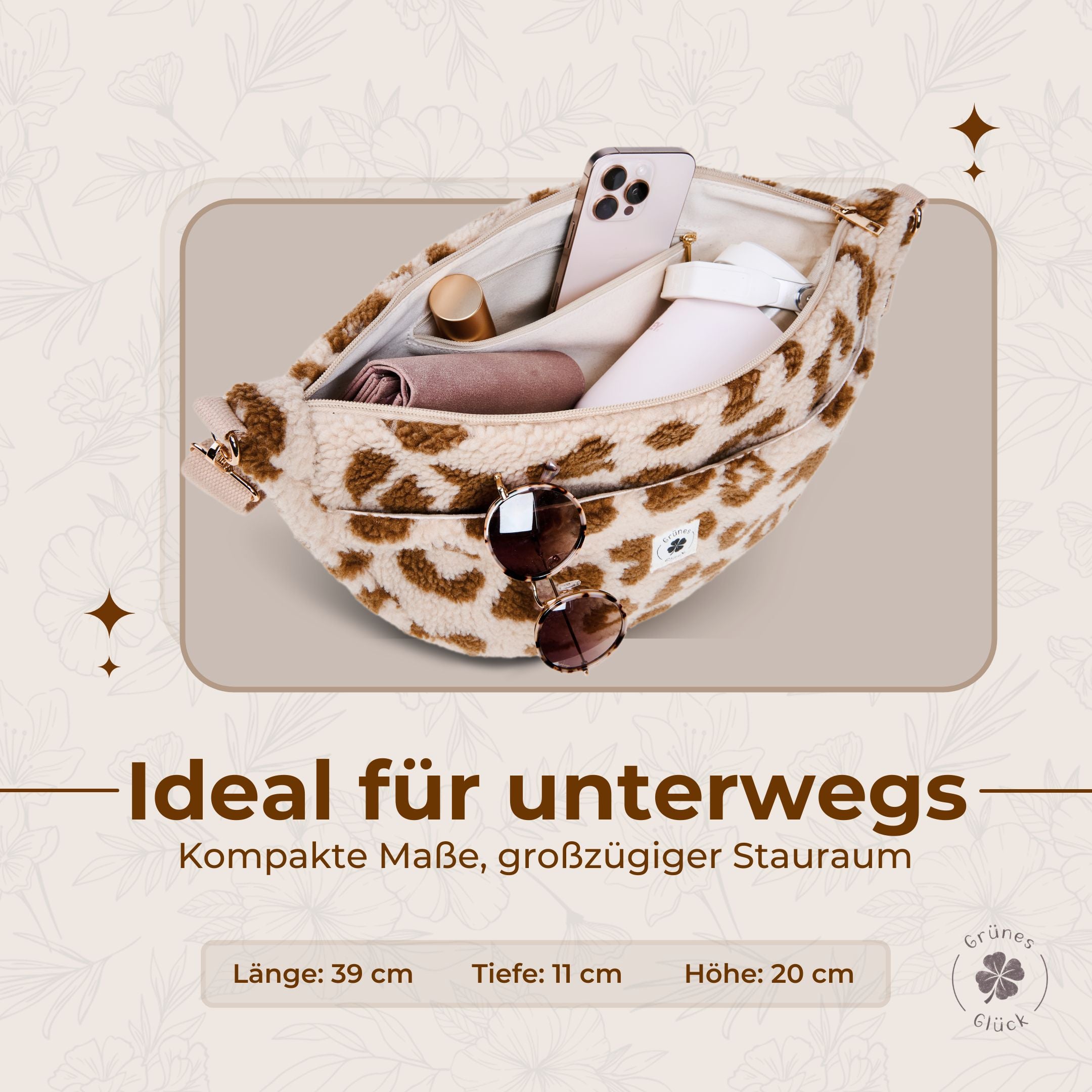 Moon Bag Teddy leo braun
