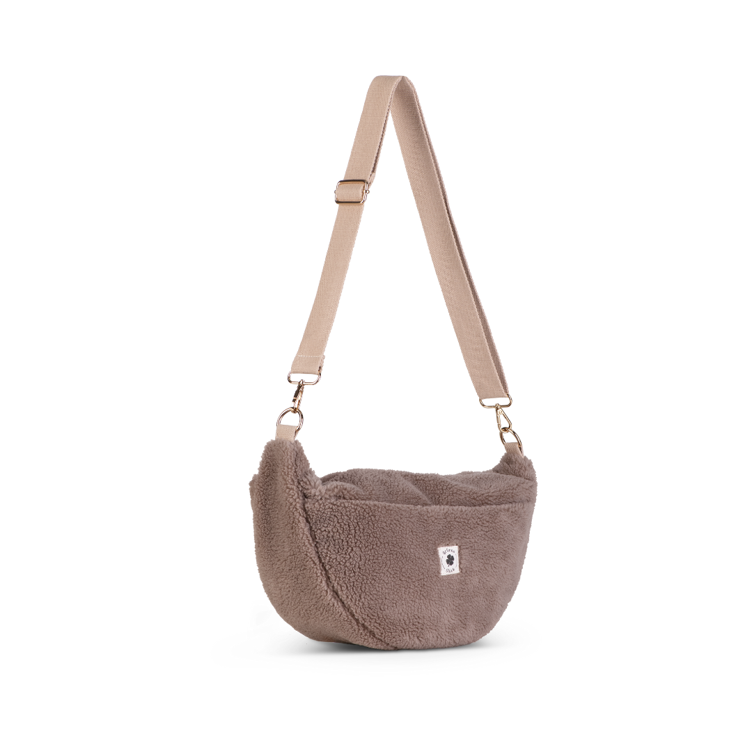 Moon Bag Teddy taupe
