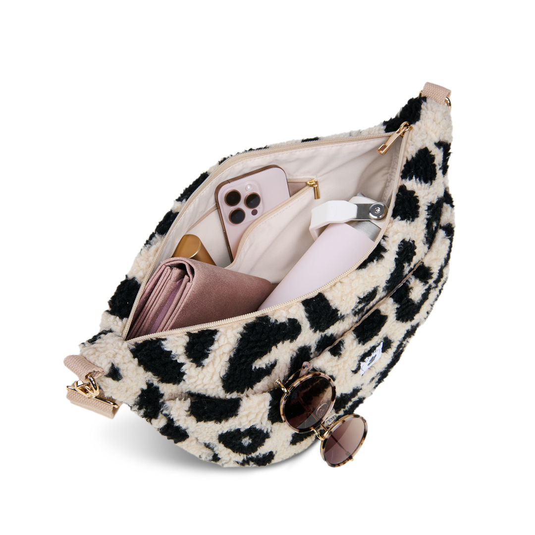 Moon Bag Teddy leo ecru