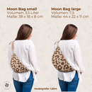 Moon Bag Teddy leo braun (large)