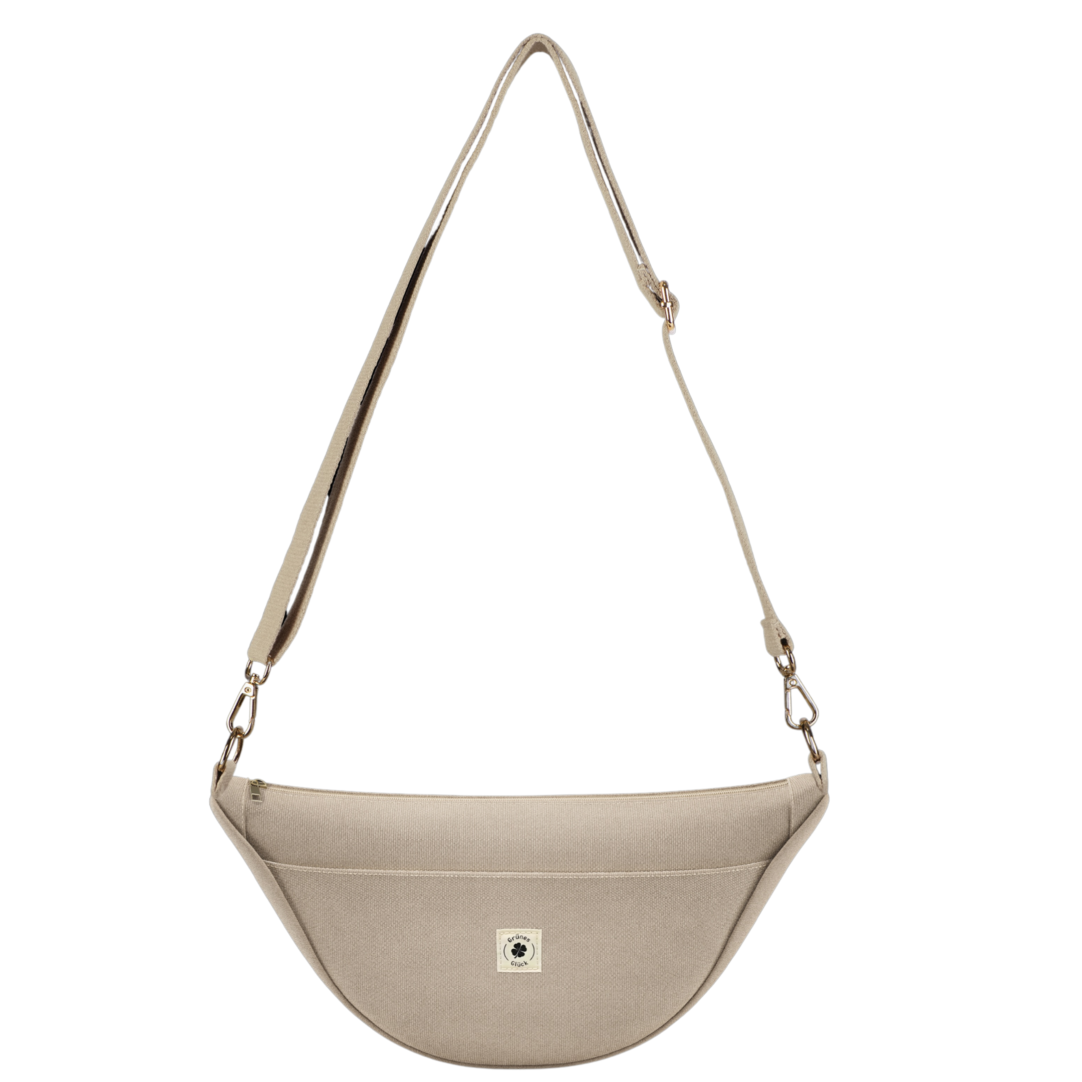 Moon Bag Canvas taupe (small)