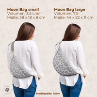 Moon Bag Canvas leo grau (large)