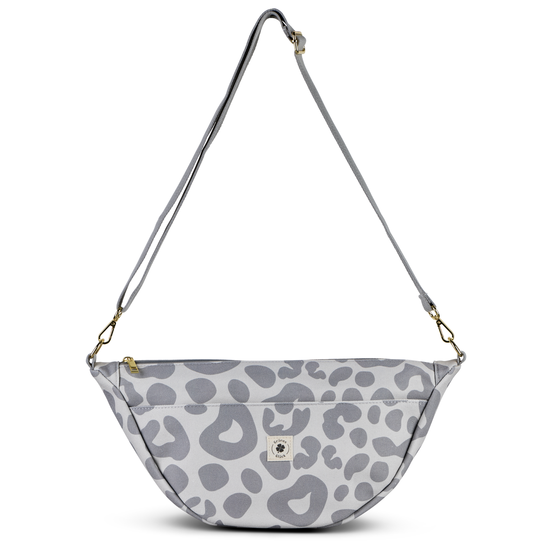 Moon Bag Canvas leo grau (large)