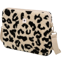 Teddy Laptoptasche 13–14 Zoll leo ecru