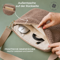 Teddy Laptoptasche 13–14 Zoll taupe