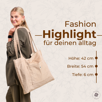 Mom-Bag premium Cord sand