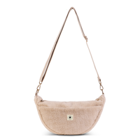 Moon Bag Teddy creme (small)