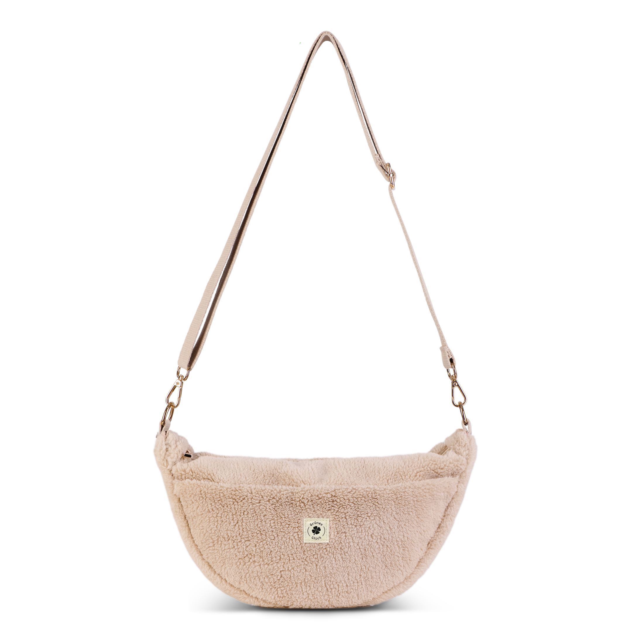 Moon Bag Teddy creme (small)