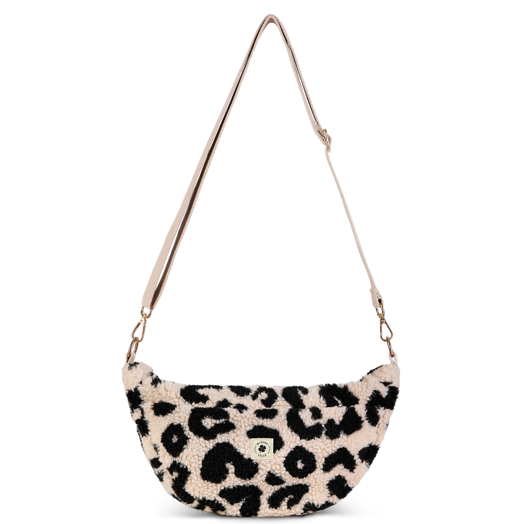 Moon Bag Teddy leo ecru (small)