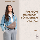 Moon Bag Teddy taupe (small)