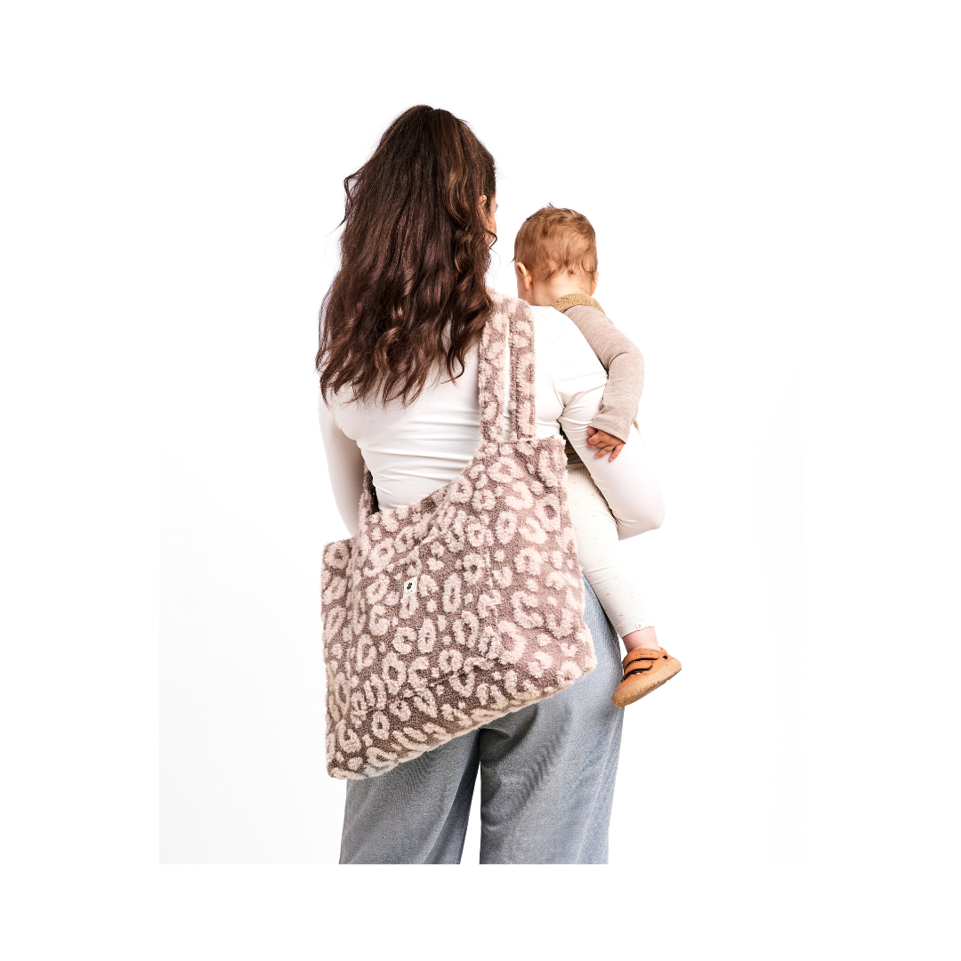 Mom-Bag Premium Teddy leo/taupe