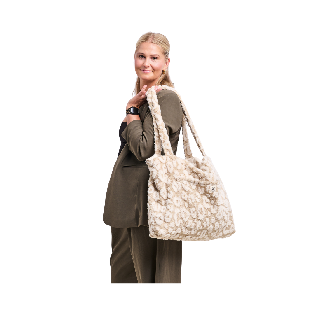 Mom-Bag Premium Teddy leo/creme