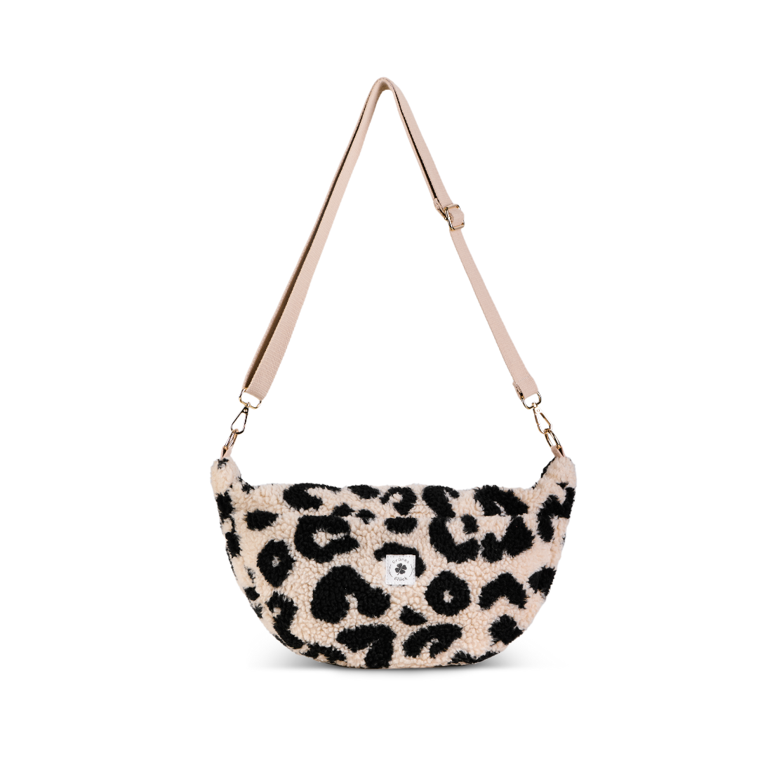 Moon Bag Teddy leo ecru