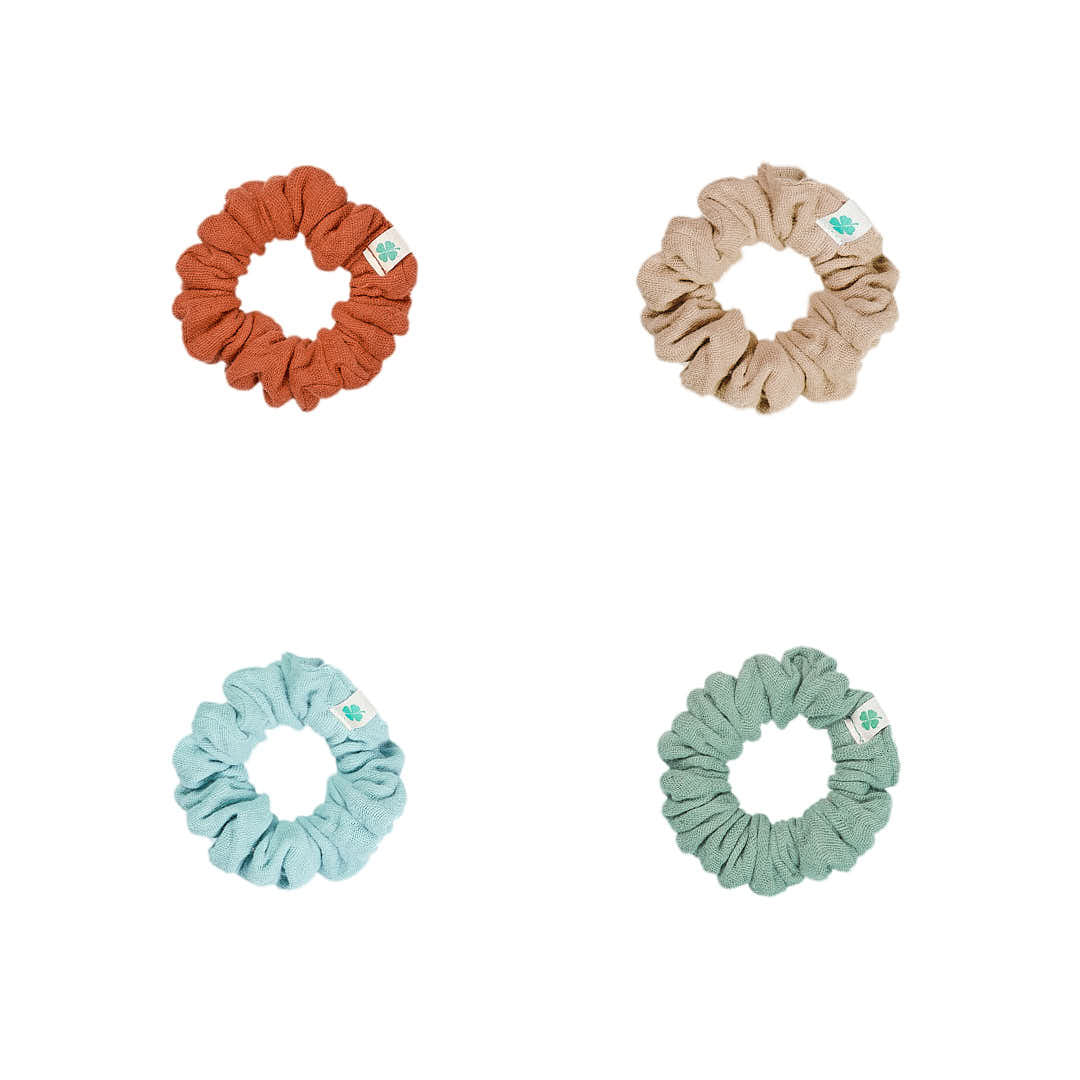 Musselin-Scrunchie