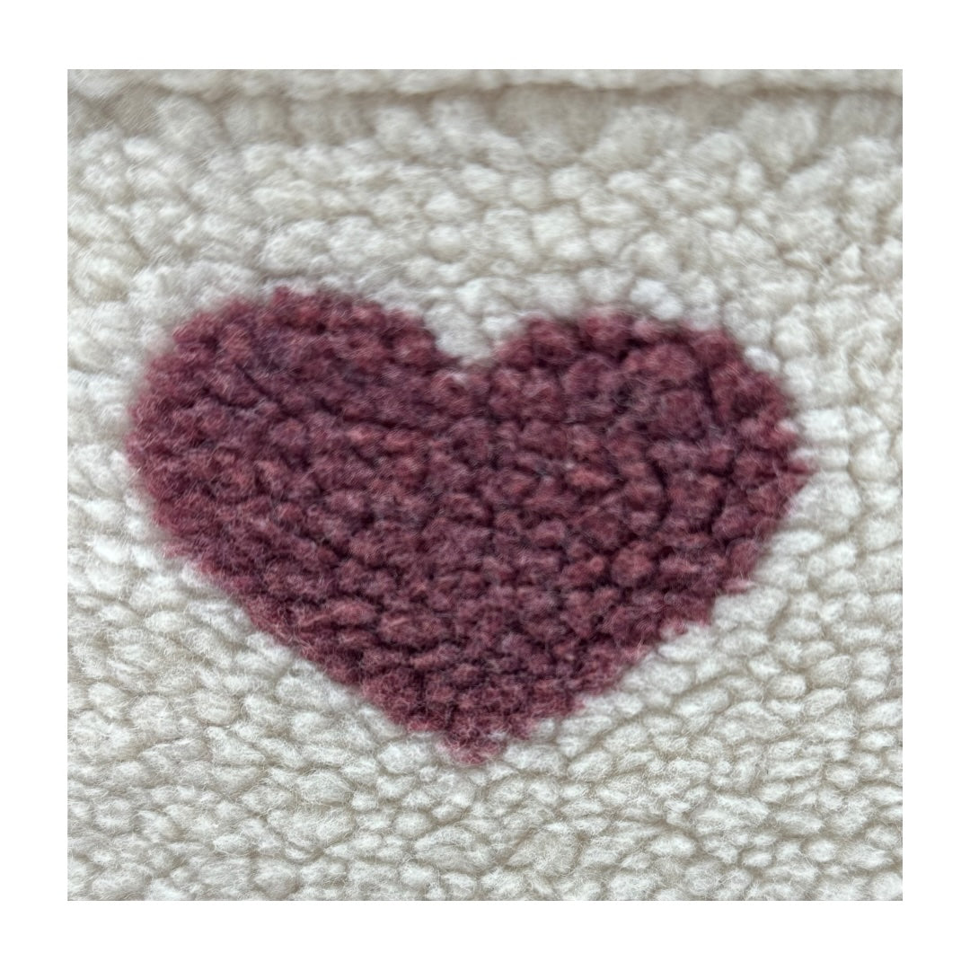 Mom-Bag Premium Teddy rote Herzen